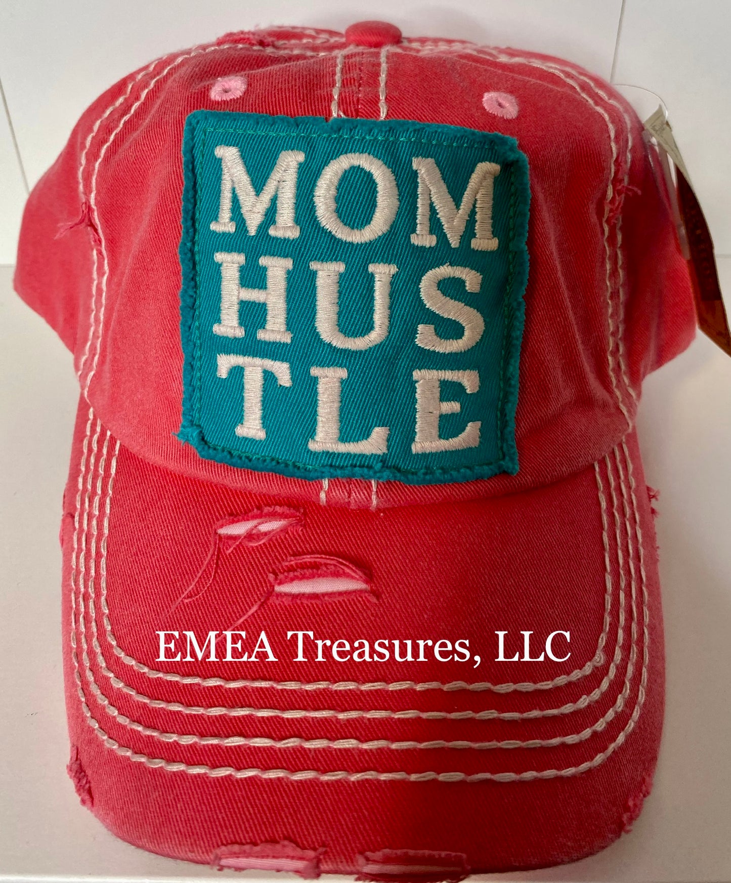 Cap - Mom Hustle - Pink