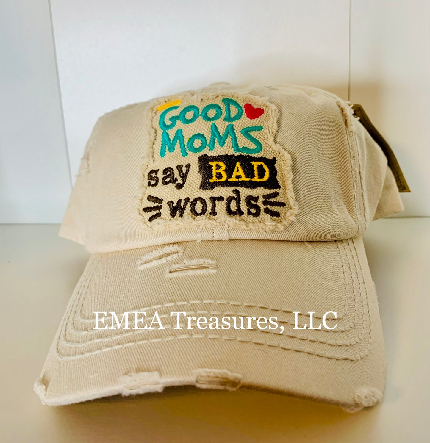 Cap - Good Moms Say Bad Words - Stone