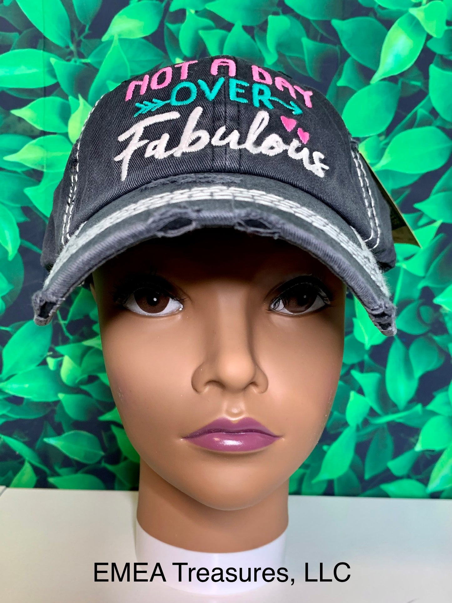 Cap - Not A Day Over Fabulous - Black