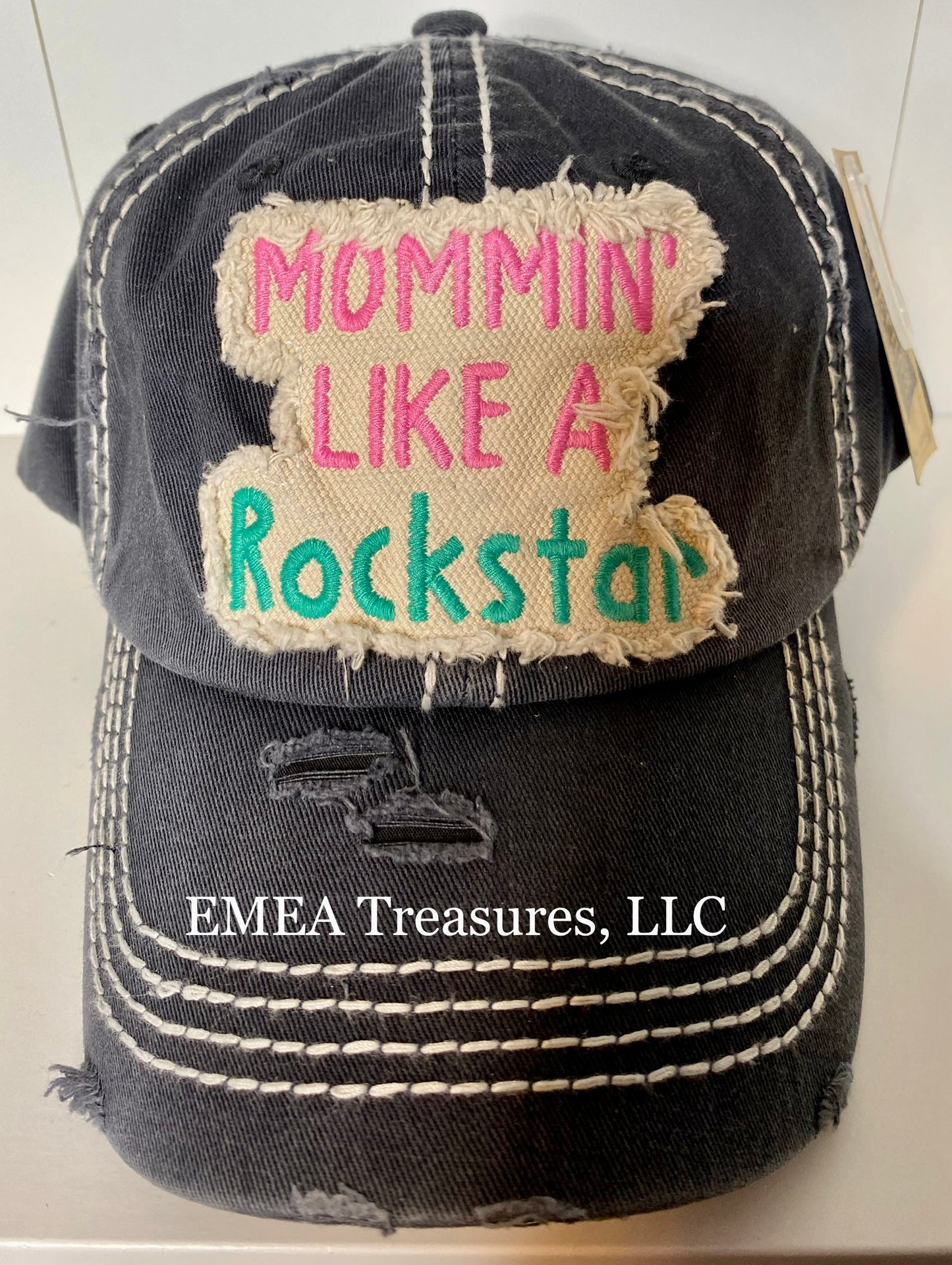 Cap - Mommin’ Like A Rockstar - Black